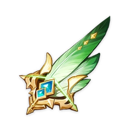 Viridescent Arrow Feather