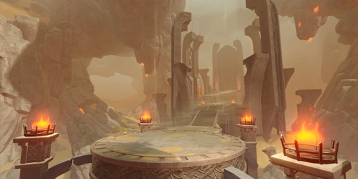 Court of Flowing Sand