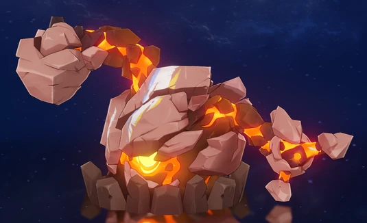 Eroding Avatar of Lava