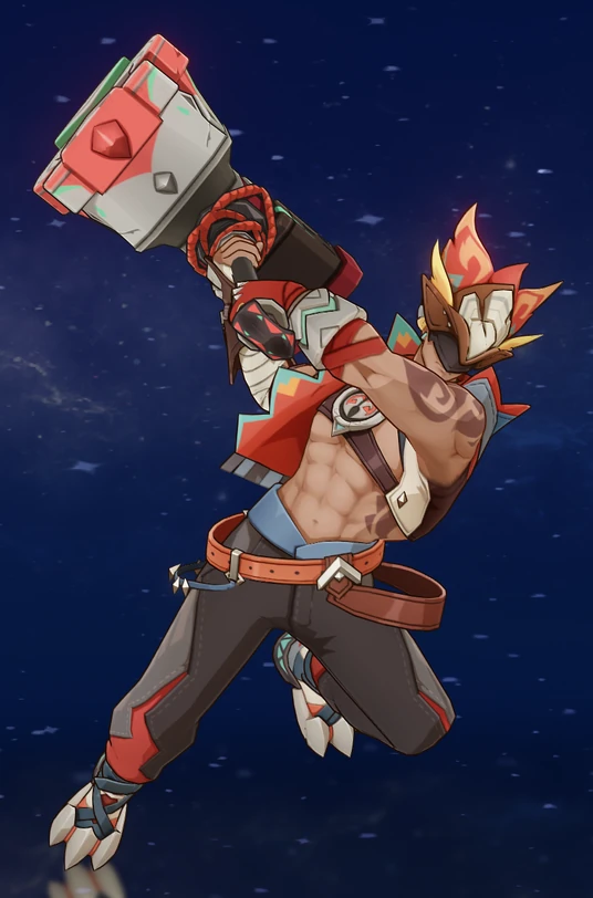 Qucusaurus Warrior: Heartstar Hammer