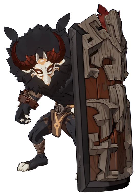 Wooden Shieldwall Mitachurl